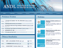 Tablet Screenshot of andl.pt